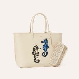 goyard seahorse|Anjou PM Seahorse Embroidery .